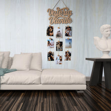 Carica l'immagine nel visualizzatore di Gallery, Scritta Portafoto a due nomi