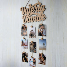 Carica l'immagine nel visualizzatore di Gallery, Scritta Portafoto a due nomi