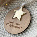 Pallina "Frasi Stella Minimal"