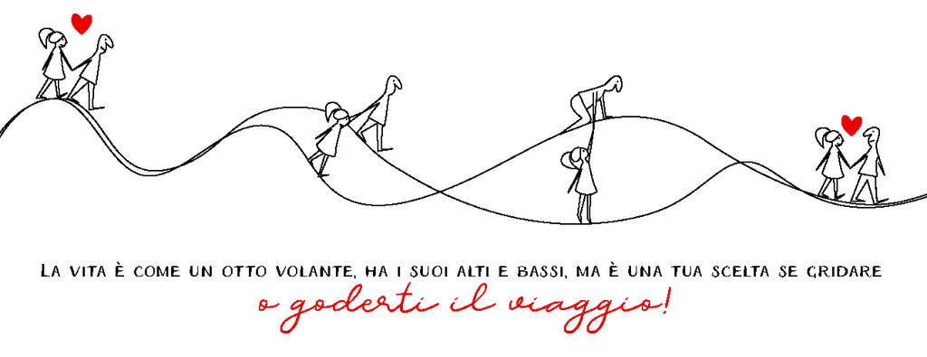 Mug "Cammino assieme" con dedica personalizzata