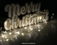 Carica l&#39;immagine nel visualizzatore di Gallery, Scritta Merry Christmas
