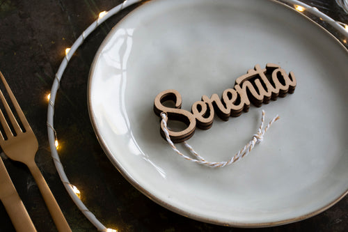 10 Scritte/Segnaposto beneauguranti
