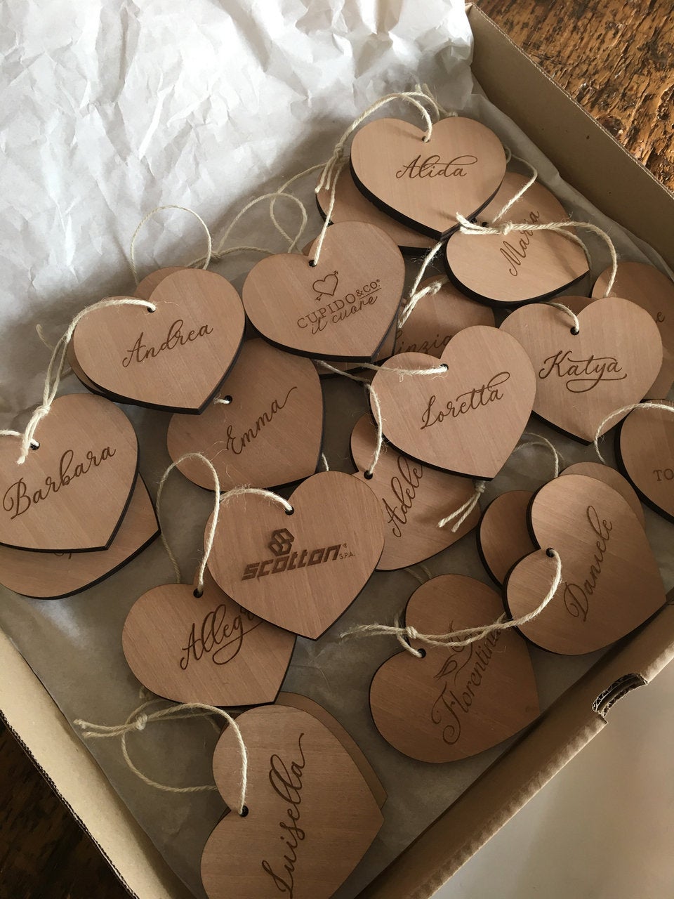 Cuore in Legno Personalizzato