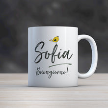 Carica l&#39;immagine nel visualizzatore di Gallery, Mug Personalizzata &quot;Buongiorno&quot;
