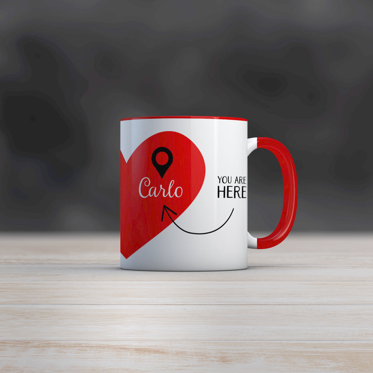 Mug "Here"